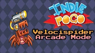 Indie Pogo Velocispider Arcade Mode [upl. by Fortunna454]