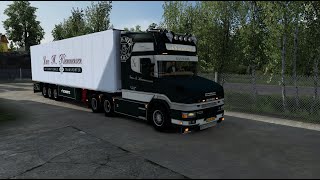 Euro Truck Simulator 2  Lars M KlemmensenDK  SCANIA T580  KalmarS to CopenhagenDK [upl. by Alet786]