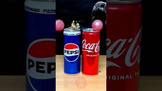 Coco cola amp pepsi experiment shortvideo experiment asmr art [upl. by Rehpotsirhk984]