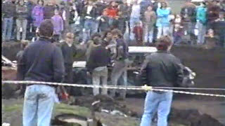 IRISH FIGHT AT ATHBOY STOCK CAR RACING 1990S [upl. by Bodrogi474]