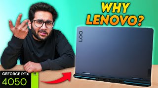 This Lenovo LOQ Gaming Laptop is Weirdly Paired amp Priced  i5 12450H RTX 4050 [upl. by Eleonora]