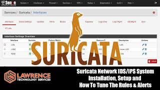 Instalación y configuración de Suricata en Linux Sistemas de Detección de Intrusos NRC50274 [upl. by Keen]