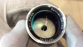 Carl Zeiss C Sonnar T ZM 50mm f15 S Mount Limited Edition [upl. by Yenitirb]