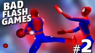 Bad SpiderMan Flash Games Part 2 [upl. by Ylagam]