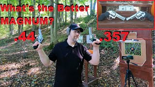 Battle of The MAGNUM Bulls357 vs 44 Mag AMMO [upl. by Pavel]