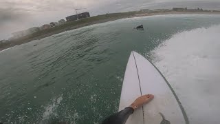 POV SURFING GLASSY BEACH BREAK [upl. by Havelock728]