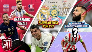 ¡MESSI VS MBAPPÉ😱  Nueva OFERTA x CR7  Madrid ELIGE Posible REEMPLAZO de Benzema [upl. by Yrreb]