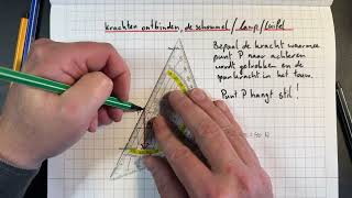 Natuurkunde HV Bovenbouw Krachten ontbinden Schommel  Lamp  Luifel [upl. by Kristien]