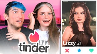 REZO und NADINE BREATY bewerten eure TINDERPROFILE Sehr hot [upl. by Ellivro]