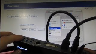 How to use displaylink on macbook macos  QGeeM usb usb3 to HDMI DVI hub Quick Review [upl. by Jeggar982]