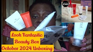 Look Fantastic The Box October 2024 Unboxing Non PR [upl. by Nuriel]