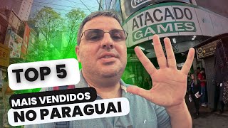 5 eletrônicos mais vendidos no Paraguai na Atacado Games [upl. by Prem]