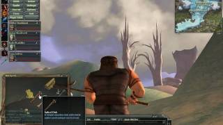 Darkfall Online Beginner Tutorial Simple mobs and Group pve By Blood and Iron in HD [upl. by Aynodal]