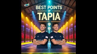 BEST POINTS OF TAPIA  HerewegoPadel [upl. by Eniluj]