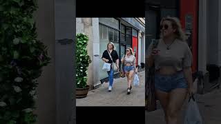 First girl Reaction is Hilarious bushman shorts bushmanprank [upl. by Jones]