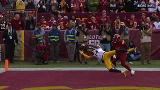 Pickens back goes parallel to ground on epic TD catch [upl. by Oetomit107]