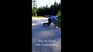 Longboarding is so enjoyable because it is like a race car🏎️ downhill skateboarding f1 skate [upl. by Michelina]