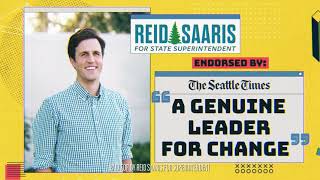 Reid Saaris for Washington State OSPI [upl. by Korenblat]