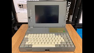 1992 Acorn A4 Laptop  PreRepair Testing [upl. by Relyuhcs227]