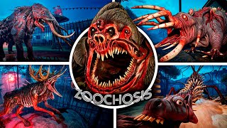 Zoochosis  All Animal Morphs amp Bosses [upl. by Selbbep]