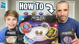 HOW TO PLAY with BEYBLADE TOYS  Beyblade Burst TIPS amp TRICKS for Beginners  Hasbro Pro Series [upl. by Ettelracs250]