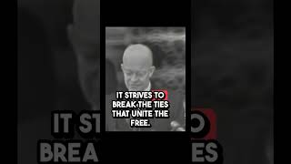 Dwight Eisenhower The Communist Threat [upl. by Tattan]