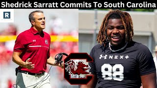 Shedrick Sarratt Jr Commits To South Carolina  South Carolina Football Recruiting News [upl. by Eleonora]