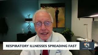 Respiratory illness spreading fast [upl. by Gridley]