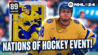 NHL 24 NATIONS OF HOCKEY EVENT EVERYTHING YOU NEED TO KNOW [upl. by Reiners735]