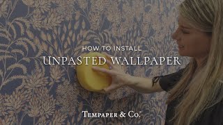 How To Install Unpasted Wallpaper  Paste The Wall Application [upl. by Davin579]