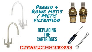 Replacing the tap cartridge on the Perrin amp Rowe Metis and Metis with Filtration fix leaking tap [upl. by Zacarias]