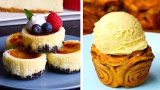 6 Clever Dessert Mashup Recipes  Smores Baked Alaska amp Oreo Crème Brûlée Cheesecake  So Yummy [upl. by Ater832]