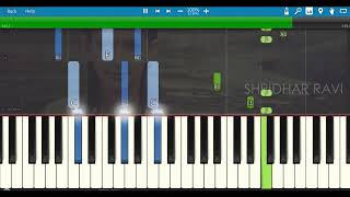 Arinthum Ariyamalum BGM Piano Tutorial  Yela Yela  Yuvan Shankar Raja  Recreated  Shridhar Ravi [upl. by Barnie]