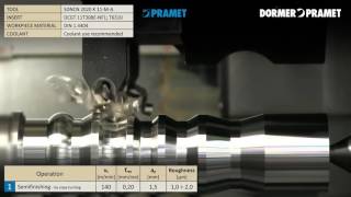 PRAMET  Rompevirutas para torneado de materiales específicos [upl. by Nilre890]