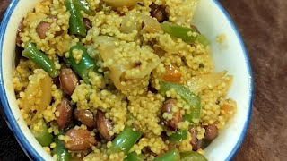 Millet upma little millet upma How to cook upma  liitle millet upma  Kodo millet [upl. by Adidnac713]