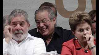 Olavo de Carvalho alerta sobre ameaça do PT e José Dirceu em entrevista com Pedro Bial [upl. by Shirl]