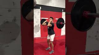 How to Properly Perform The Barbell Front Squat With Good Form Exercise Demonstration [upl. by Rosen]