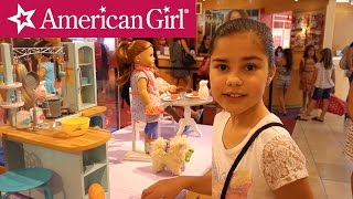 My Trip to the LA American Girl Store [upl. by Rexer383]