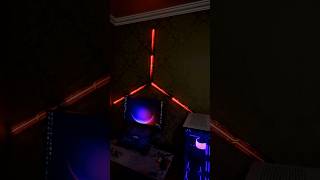 Распаковка Govee X Evangelion Gaming Wall Lights shorts pc pcgaming custom [upl. by Augustina]