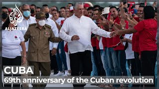 Cuba marks 69th anniversary of revolutions start [upl. by Caras189]