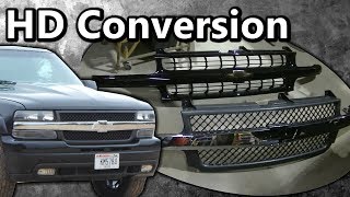 2000 Silverado 1500 quot2500HD Front End Conversionquot HOW TO [upl. by Lolly]