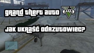 GTA V  Jak ukraść samolot wojskowy odrzutowiec [upl. by Shanna791]