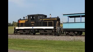 Rare Vulcan Iron Works Switcher built in 1953  Williams Grove Railroad  Steamfest 2024 [upl. by Hebbe]