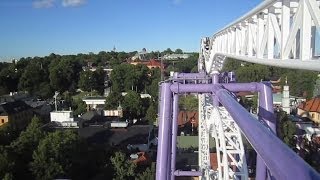 Insane front seat onride HD POV Gröna Lund Grona Lund [upl. by Ahsiemat]