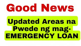 Updates sa Areas Covered by GSIS EMERGENCY LOAN [upl. by Ynotna649]