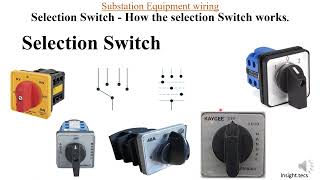 Selector Switch  Working and basics about selector switch  Hindi [upl. by Noral]