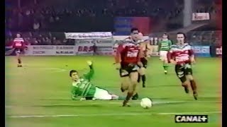 Guingamp 30 ASSE  24e journée de D1 19951996 [upl. by Alekin506]