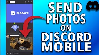 How to Send Photos on Discord Mobile super simple [upl. by Halehs]