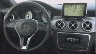 MercedesBenz CLA 250 4MATIC  Winter driving [upl. by Errot]