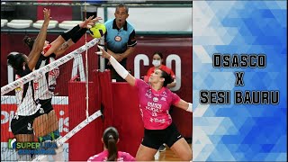 Osasco x SESI Vôlei Bauru  Melhores Momentos  Superliga Feminina 2021 [upl. by Kyd131]